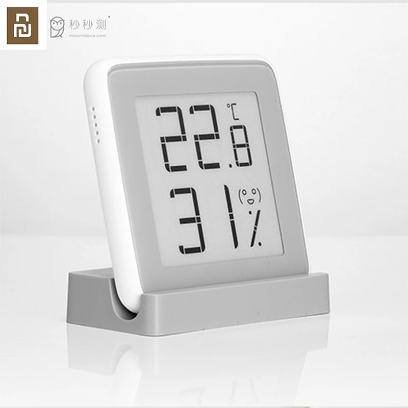 

MiaoMiaoCe E-Link INK Screen Display Digital Moisture Meter High-Precision Thermometer Temperature Humidity Sensor
