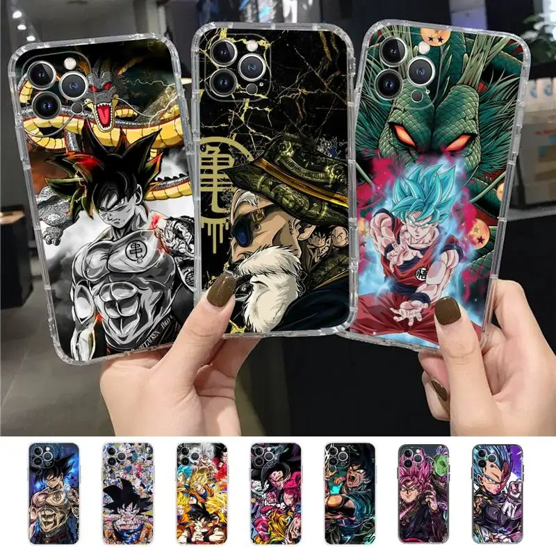 

D-Dragons-Balls Anime Phone Case for iPhone 11 12 13 mini pro XS MAX 8 7 6 6S Plus X 5S SE 2020 XR case