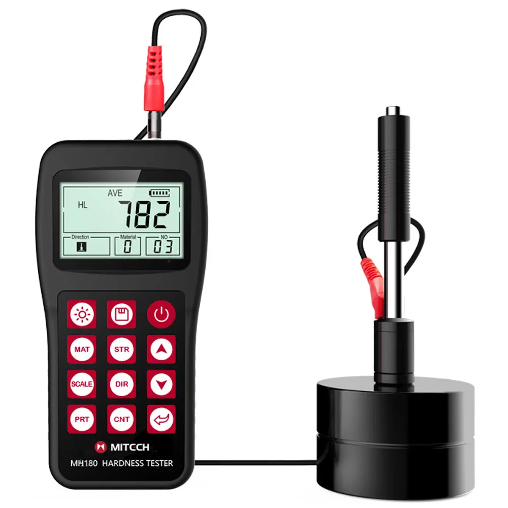 Digital MH180 Portable Leeb hardness tester hardness testing Measuring range 170~960 HLD EL back light display
Digital MH180 Portable Leeb hardness tester hardness testing Measuring range 170~960 HLD EL back light display