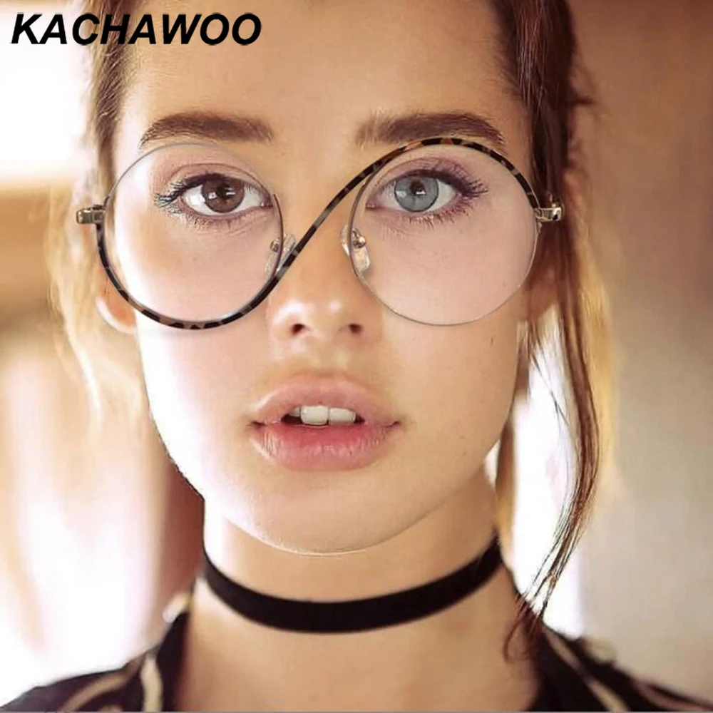 Женские винтажные очки Kachawoo в полуоправе, круглые очки с защитой от синего света, оптические очки в металлической оправе, стильные женские о...
Женские винтажные очки Kachawoo в полуоправе, круглые очки с защитой от синего света, оптические очки в металлической оправе, стильные женские о...