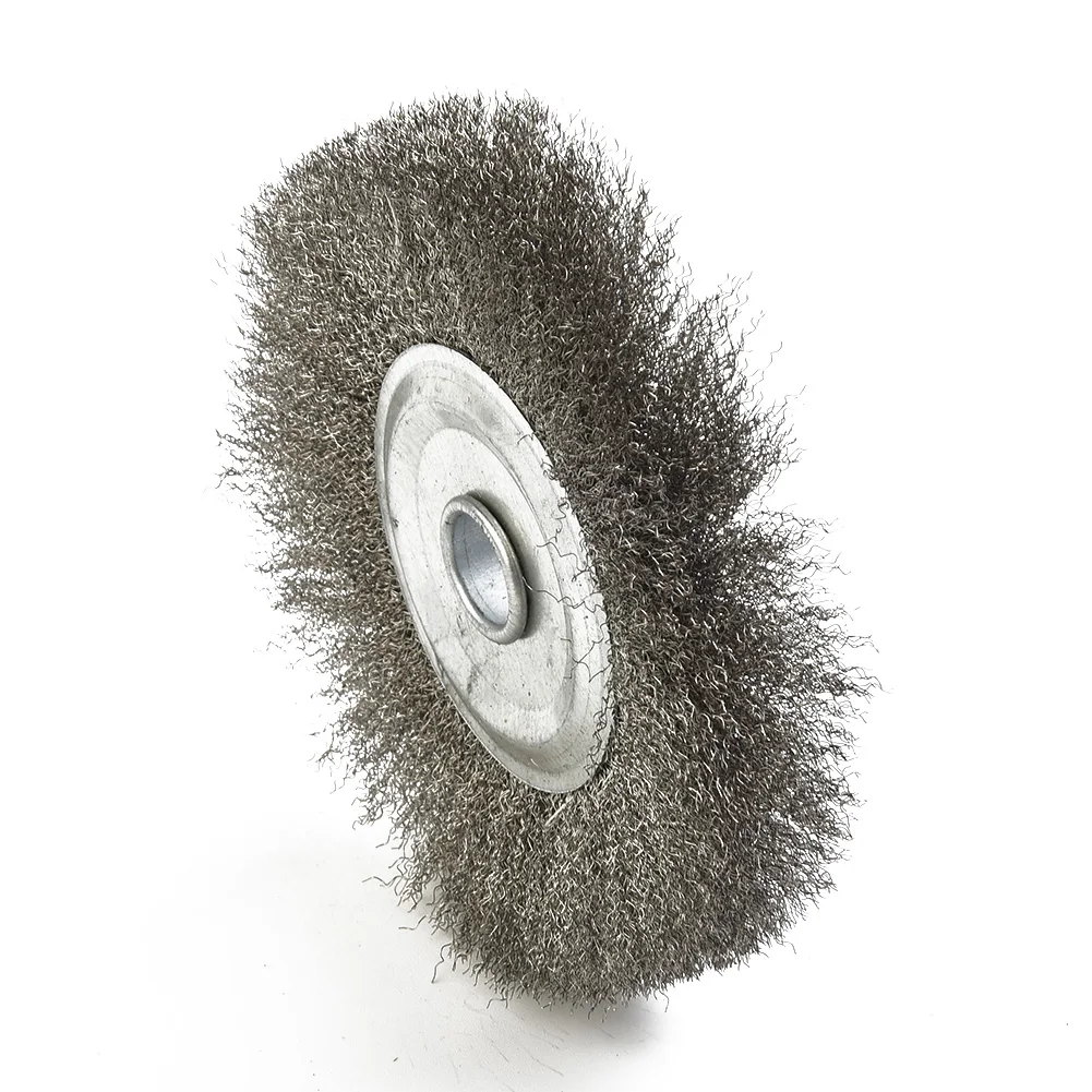 5inch 125mm Crimped Wheel Brush 1pc Bench Grinder Polishing Portable Removal Rough Stainless Steel Tools Useful
5inch 125mm Crimped Wheel Brush 1pc Bench Grinder Polishing Portable Removal Rough Stainless Steel Tools Useful