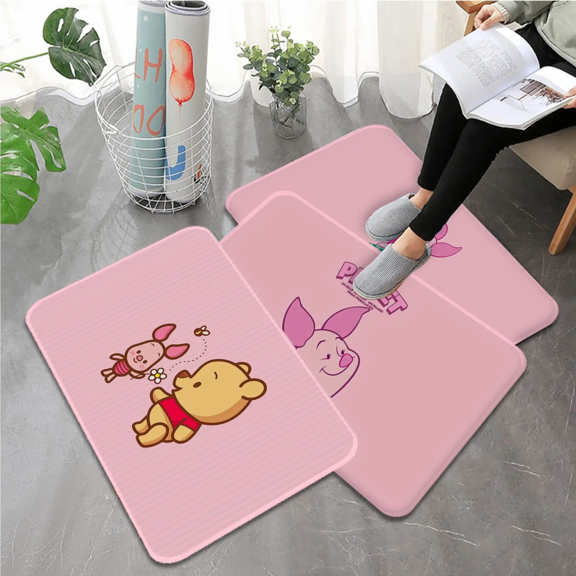 Disney Piglet's Big INS Bathroom Mat Washable Non-Slip Living Room Sofa Chairs Area Mat Kitchen Hotel Decor Mat
Disney Piglet's Big INS Bathroom Mat Washable Non-Slip Living Room Sofa Chairs Area Mat Kitchen Hotel Decor Mat
