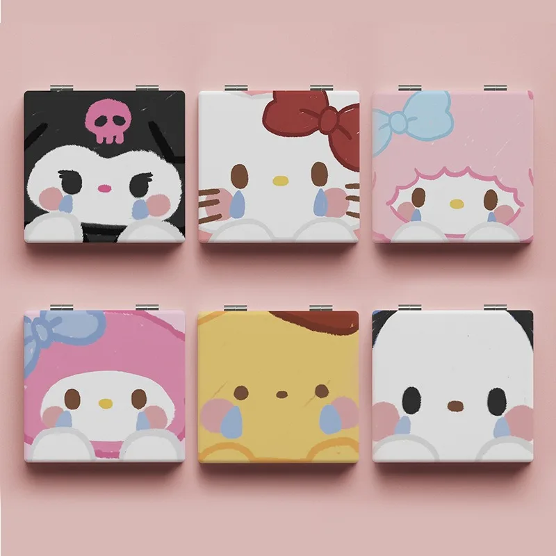 Sanrio Kawaii Anime Cute Hello Kitty My Melody Be Easy To Carry about Folding Mirror Kuromi Cinnamoroll Double Sided Mirror Toys
Sanrio Kawaii Anime Cute Hello Kitty My Melody Be Easy To Carry about Folding Mirror Kuromi Cinnamoroll Double Sided Mirror Toys