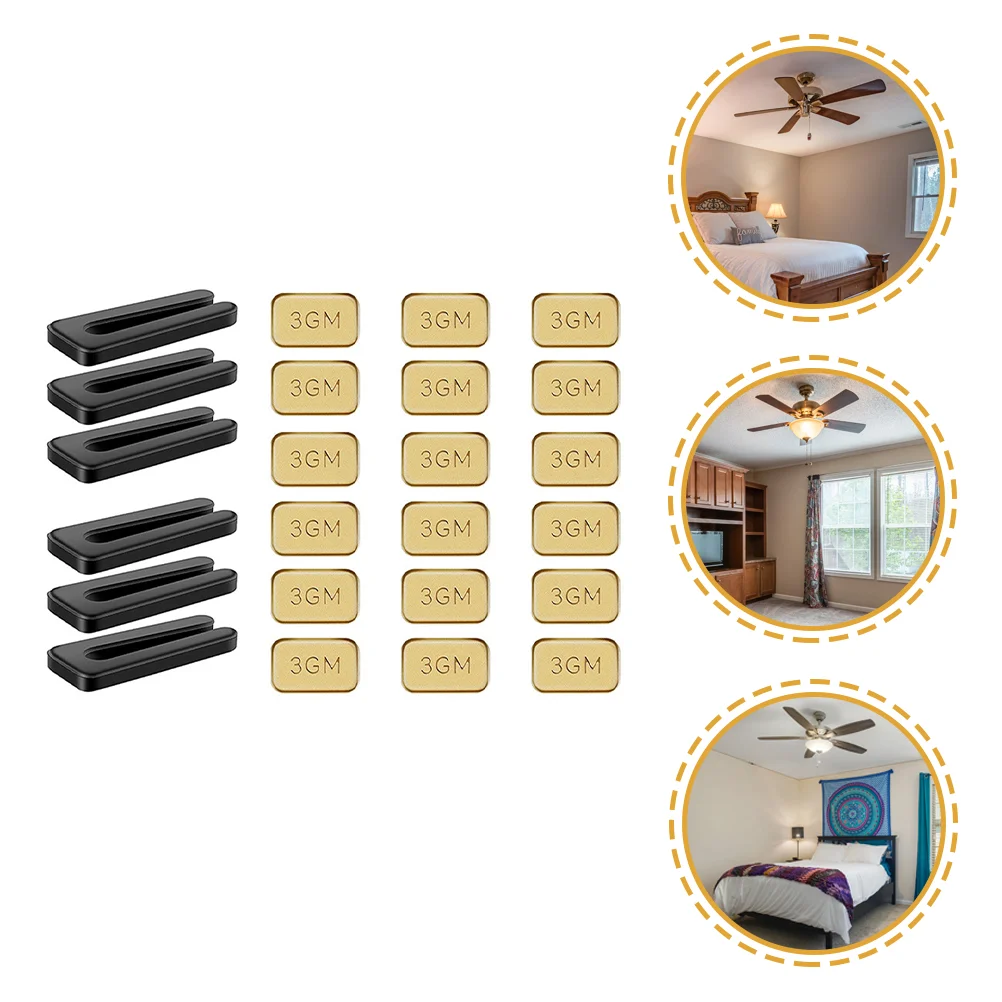Ceiling Fan Balancing Kits: 6 Sets Fan Balancing Clips Adhesive Weights
Ceiling Fan Balancing Kits: 6 Sets Fan Balancing Clips Adhesive Weights