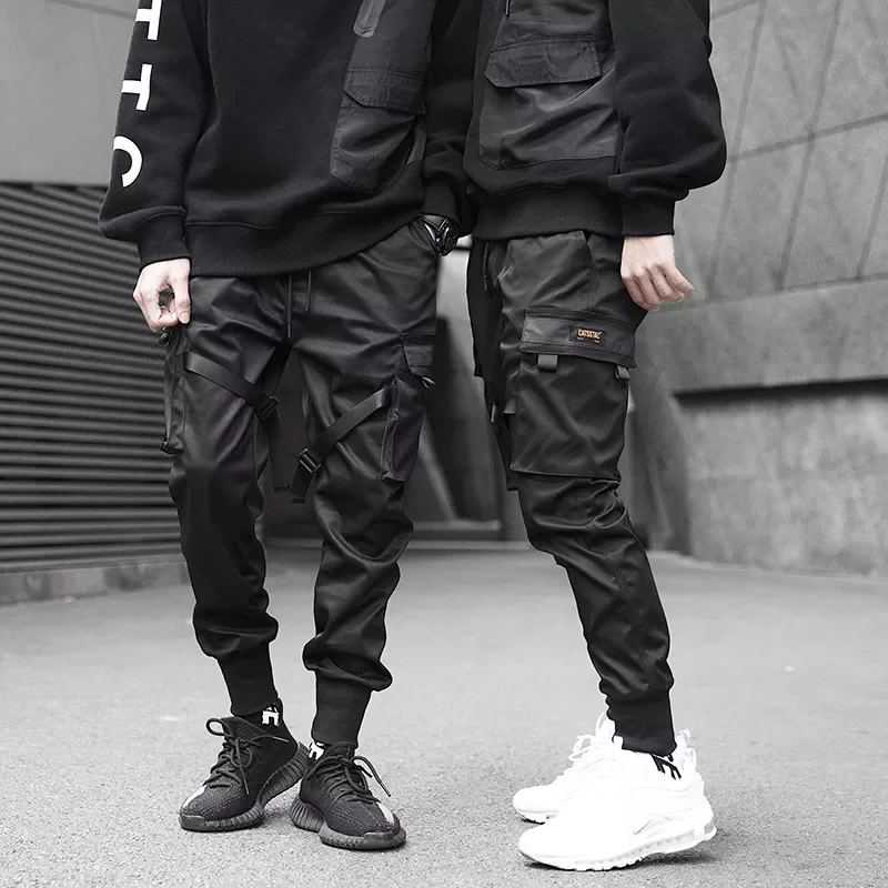 Men Hip Hop Streetwear Sweatpants Pencil Pants Techwear Men Joggers Pants Multi-pocket Elastic Waist Harem Pants
Men Hip Hop Streetwear Sweatpants Pencil Pants Techwear Men Joggers Pants Multi-pocket Elastic Waist Harem Pants