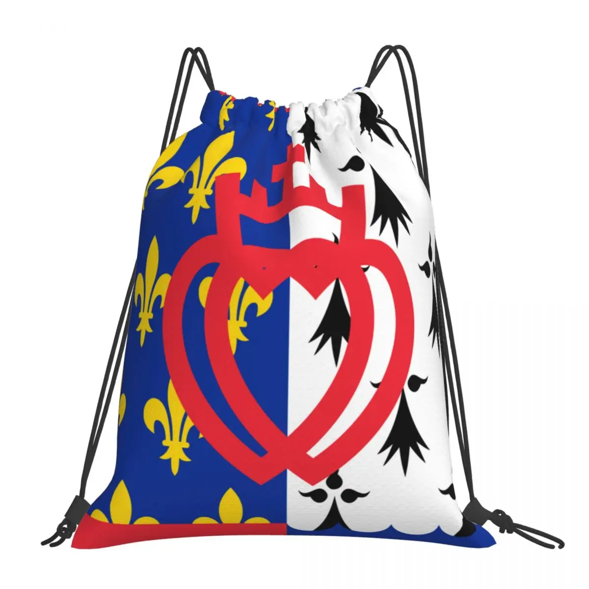 Drawstring Backpack Tote Gym Bag Sport Pack Unisex Large Capacity Lightweight Beach Backpack Flag Of Pays De La Loire
Drawstring Backpack Tote Gym Bag Sport Pack Unisex Large Capacity Lightweight Beach Backpack Flag Of Pays De La Loire