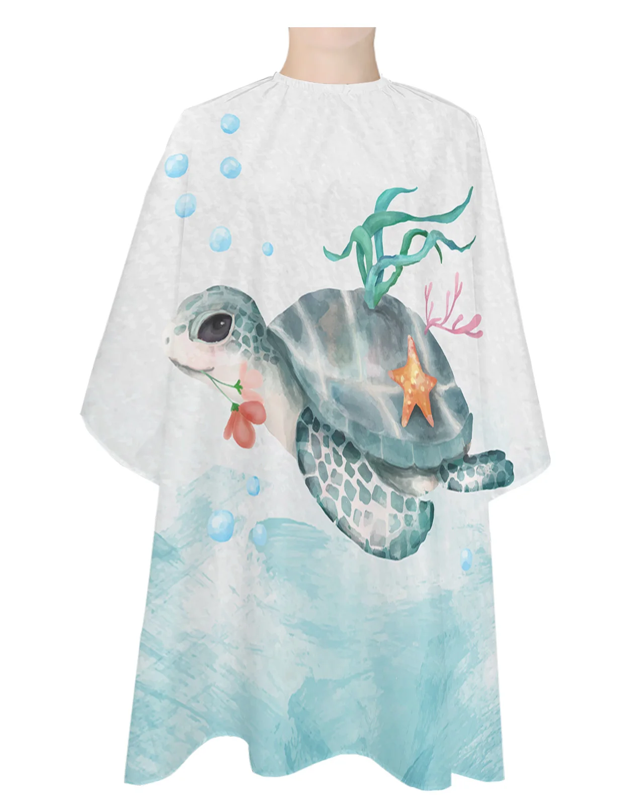 Подводный мир черепаха Ретро технические фартуки парикмахерские накидки водонепроницаемые салонные Инструменты для укладки волос с принтом 
Подводный мир черепаха Ретро технические фартуки парикмахерские накидки водонепроницаемые салонные Инструменты для укладки волос с принтом