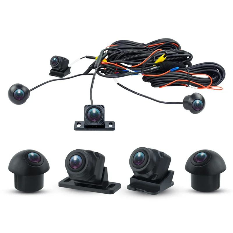 AHD 360 Degree Parking Camera All-Round Visibility Vehicle Camera HD Car Bird View System 4 pieces Cameras 360° Panoramic System
AHD 360 Degree Parking Camera All-Round Visibility Vehicle Camera HD Car Bird View System 4 pieces Cameras 360° Panoramic System