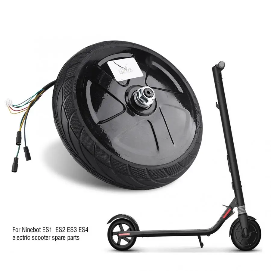 Rated Power 300W Black Suitable for Ninebot ES1 ES2 ES3 ES4 Electric Scooter Parts Replacement Hub Motor Wheel Engine Tire 
Rated Power 300W Black Suitable for Ninebot ES1 ES2 ES3 ES4 Electric Scooter Parts Replacement Hub Motor Wheel Engine Tire
