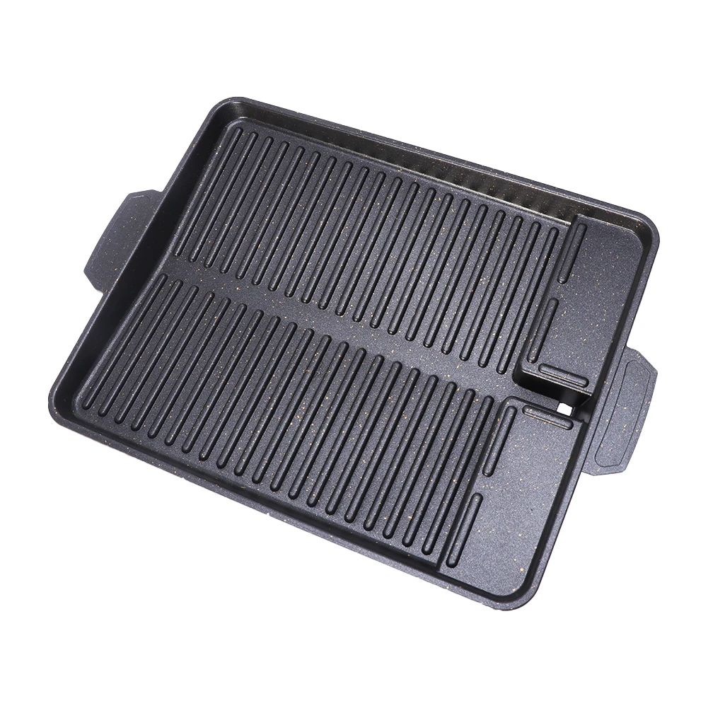 Сковорода-гриль для дома и улицы, тарелка для выпечки и барбекю, горячая индукционная Бездымная прямоугольная кухонная антипригарная для г...
Сковорода-гриль для дома и улицы, тарелка для выпечки и барбекю, горячая индукционная Бездымная прямоугольная кухонная антипригарная для г...