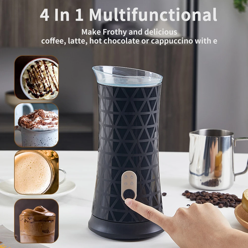 Automatic Coffee Machine Milk Frother Electric Milk Frother Espresso Heating Frother for Latte Cappuccinos Macchiato
Automatic Coffee Machine Milk Frother Electric Milk Frother Espresso Heating Frother for Latte Cappuccinos Macchiato