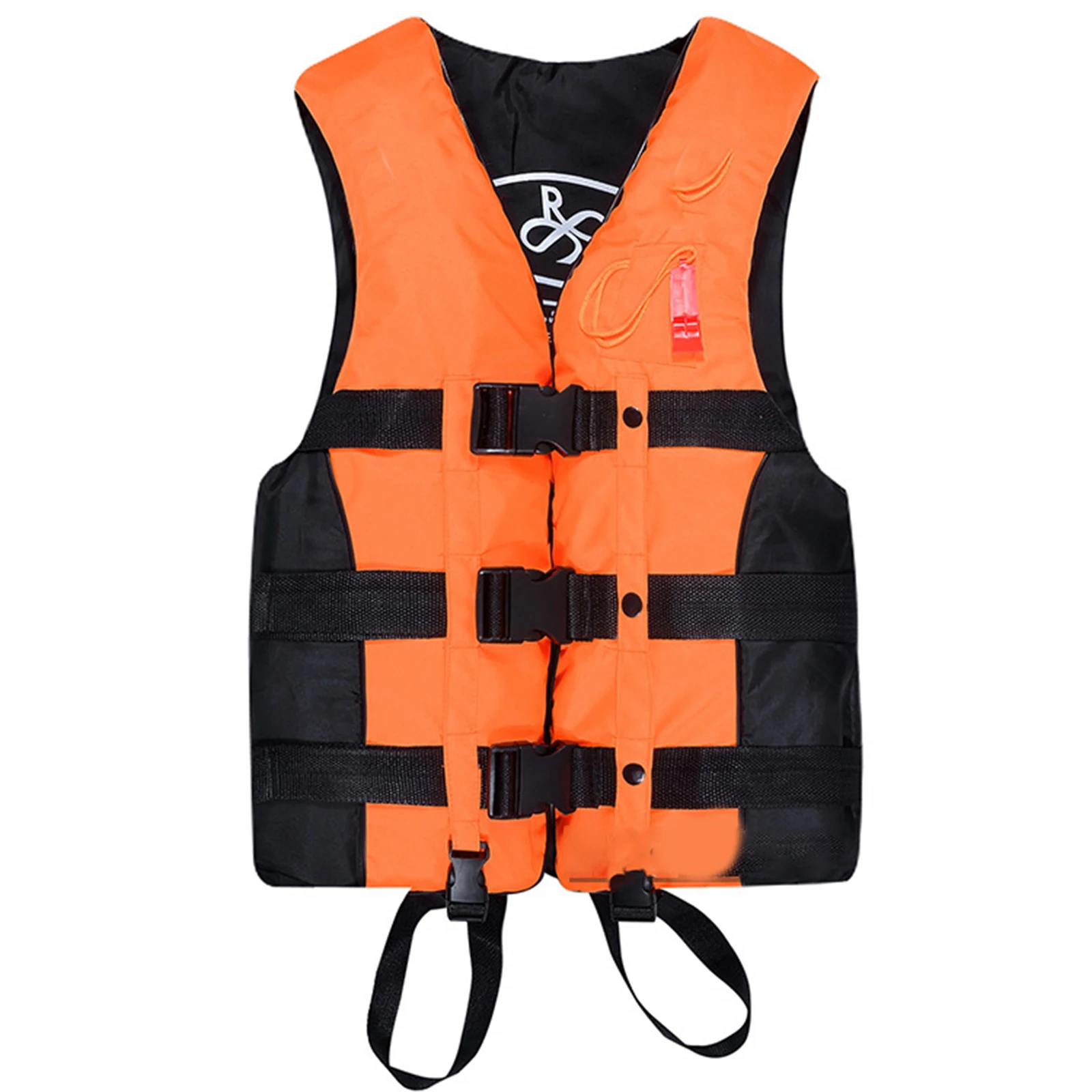 

Спасательный жилет для детей и взрослых, портативная плавучая спасательная жилетка со свистком для плавания, лодки, Каяка