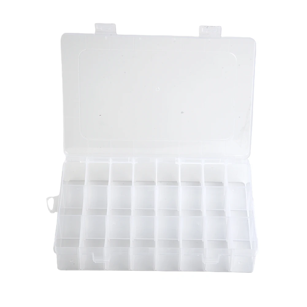 Plastic Box Storage Box 24 Grid Clear Practical Metal Parts Sewing Accessories Electronic Parts Transparent Lid
Plastic Box Storage Box 24 Grid Clear Practical Metal Parts Sewing Accessories Electronic Parts Transparent Lid