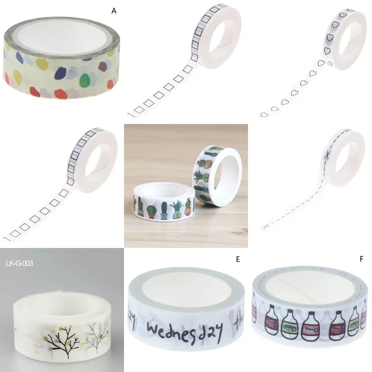 Washi Tape Japanese Paper DIY Planner Masking Tape Adhesive Tapes Stickers Stationery Tapes Decorative
Washi Tape Japanese Paper DIY Planner Masking Tape Adhesive Tapes Stickers Stationery Tapes Decorative