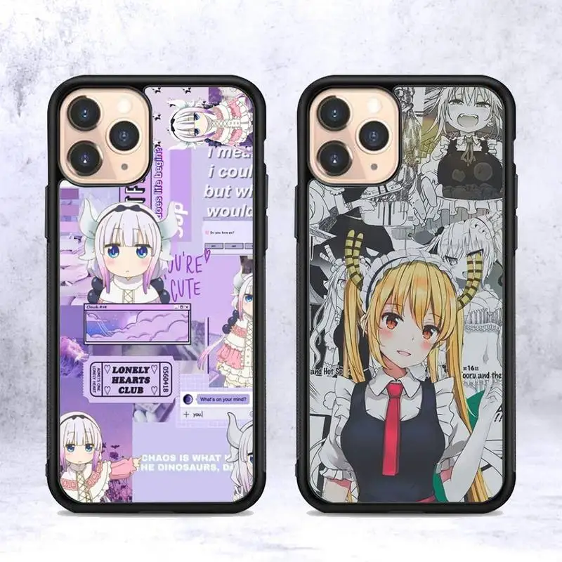 Miss Kobayashis Dragon Maid Anime Phone Case Silicone PC+TPU Case for iPhone 11 12 13 Pro Max 8 7 6 Plus X SE XR Hard Fundas
Miss Kobayashis Dragon Maid Anime Phone Case Silicone PC+TPU Case for iPhone 11 12 13 Pro Max 8 7 6 Plus X SE XR Hard Fundas