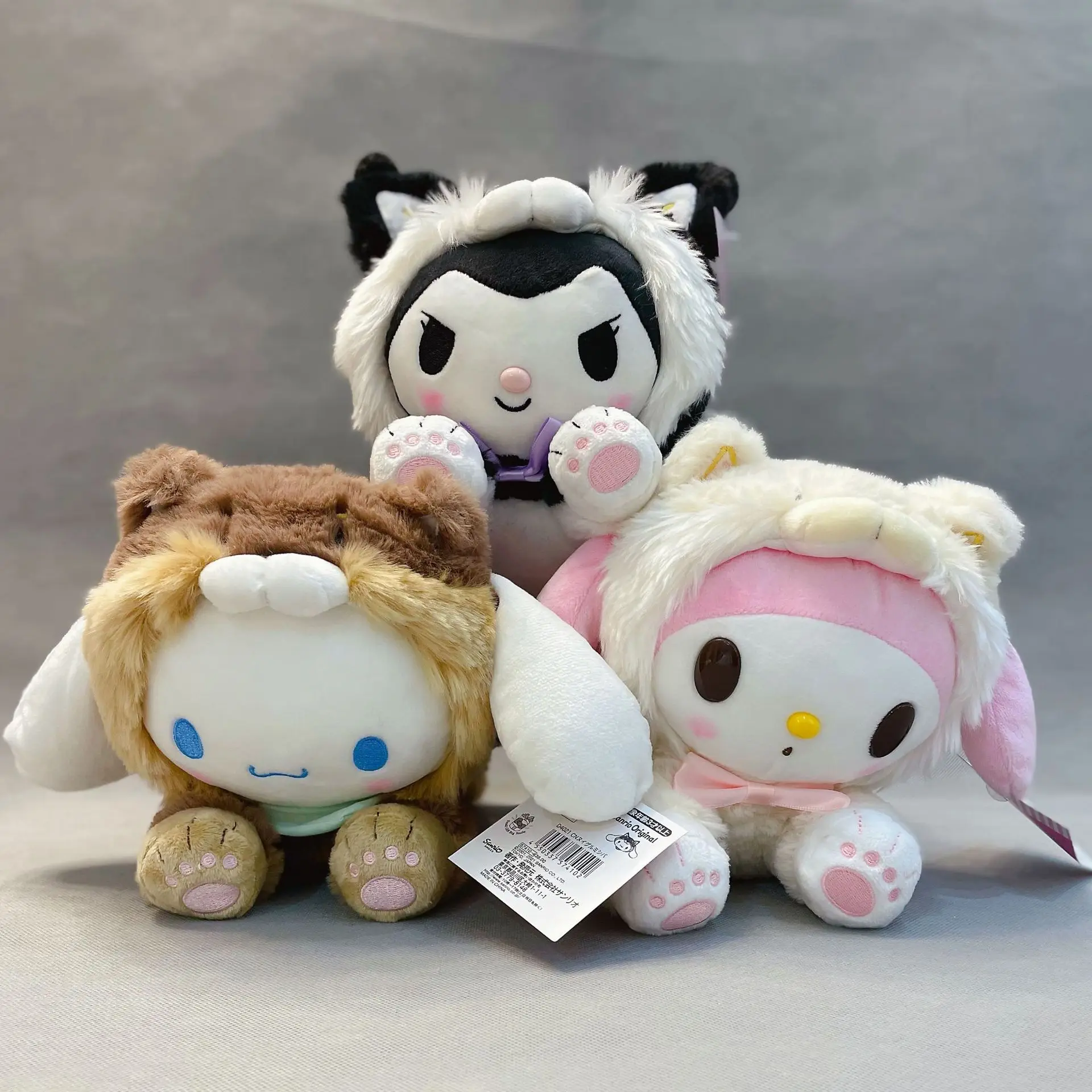 Мультфильм Kawaii My Melody koomi Cinnamoroll Kt кошка пурин собака плюшевая игрушка Аниме Мягкие животные милая плюшевая кукла-подвеска игрушки
Мультфильм Kawaii My Melody koomi Cinnamoroll Kt кошка пурин собака плюшевая игрушка Аниме Мягкие животные милая плюшевая кукла-подвеска игрушки