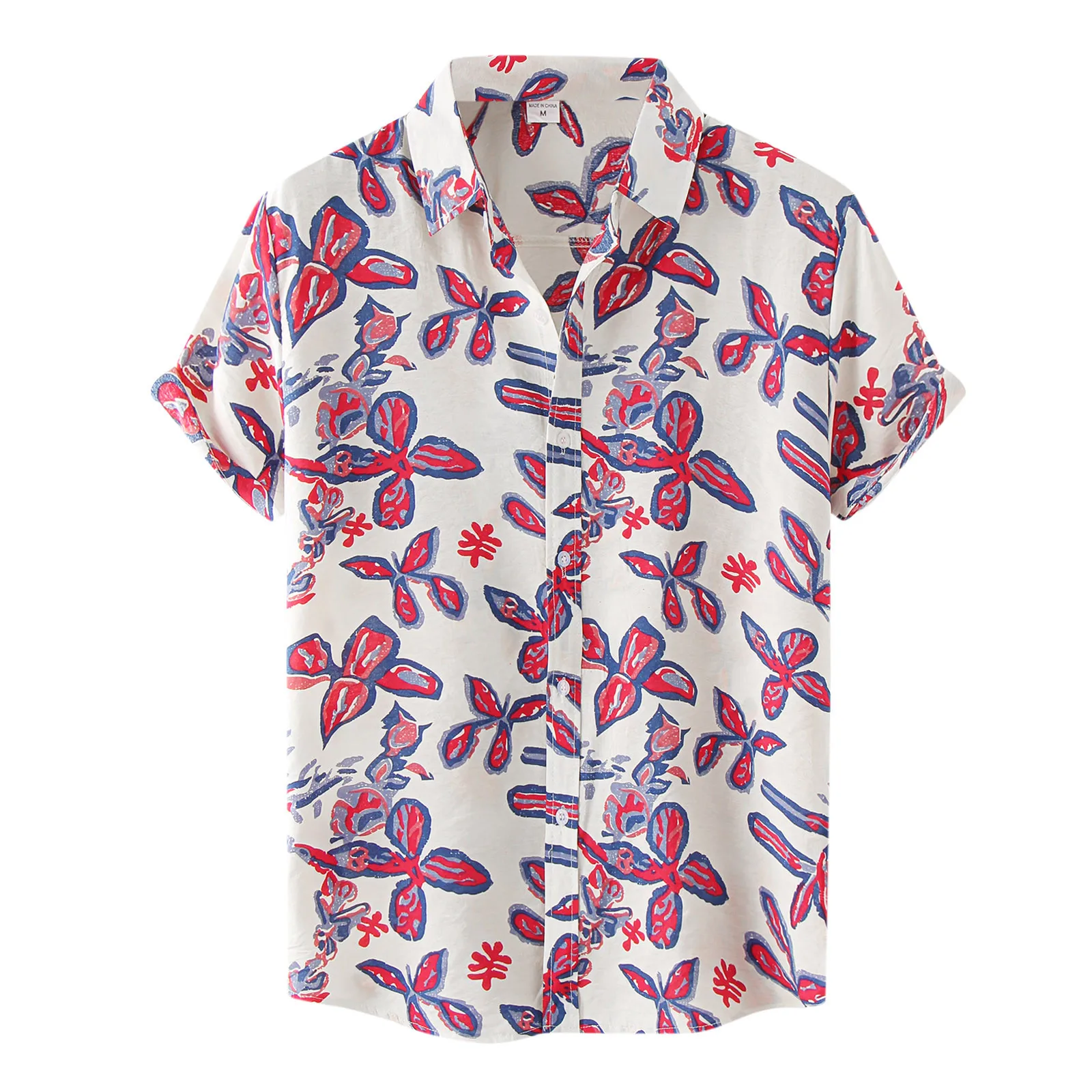 Hawaiian Floral Shirt Men Summer Short Sleeve Flower Graphic Button Lapel Shirts Tops 2022
Hawaiian Floral Shirt Men Summer Short Sleeve Flower Graphic Button Lapel Shirts Tops 2022