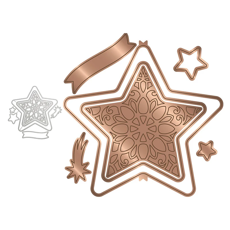 JC Opulent Star Craft Mold Metal Cutting Dies for Scrapbooking Stencil Handmade Tool Paper Punch Card Make Decoration Template
JC Opulent Star Craft Mold Metal Cutting Dies for Scrapbooking Stencil Handmade Tool Paper Punch Card Make Decoration Template