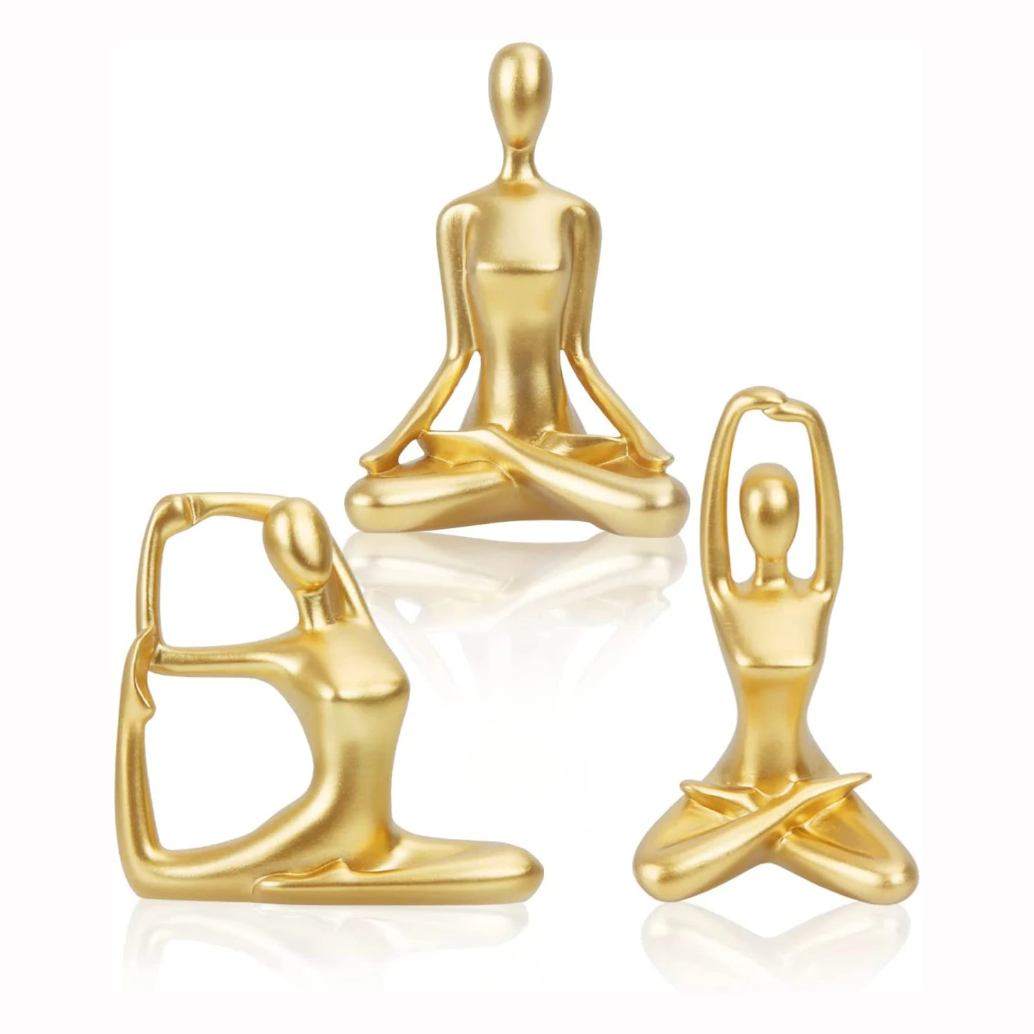 Gold Yoga Statue Women Zen Decor Statue Home Decorations for Living Room,Shelf Decor Modern Bookshelf Decor Figurines Desk Sculp
Gold Yoga Statue Women Zen Decor Statue Home Decorations for Living Room,Shelf Decor Modern Bookshelf Decor Figurines Desk Sculp