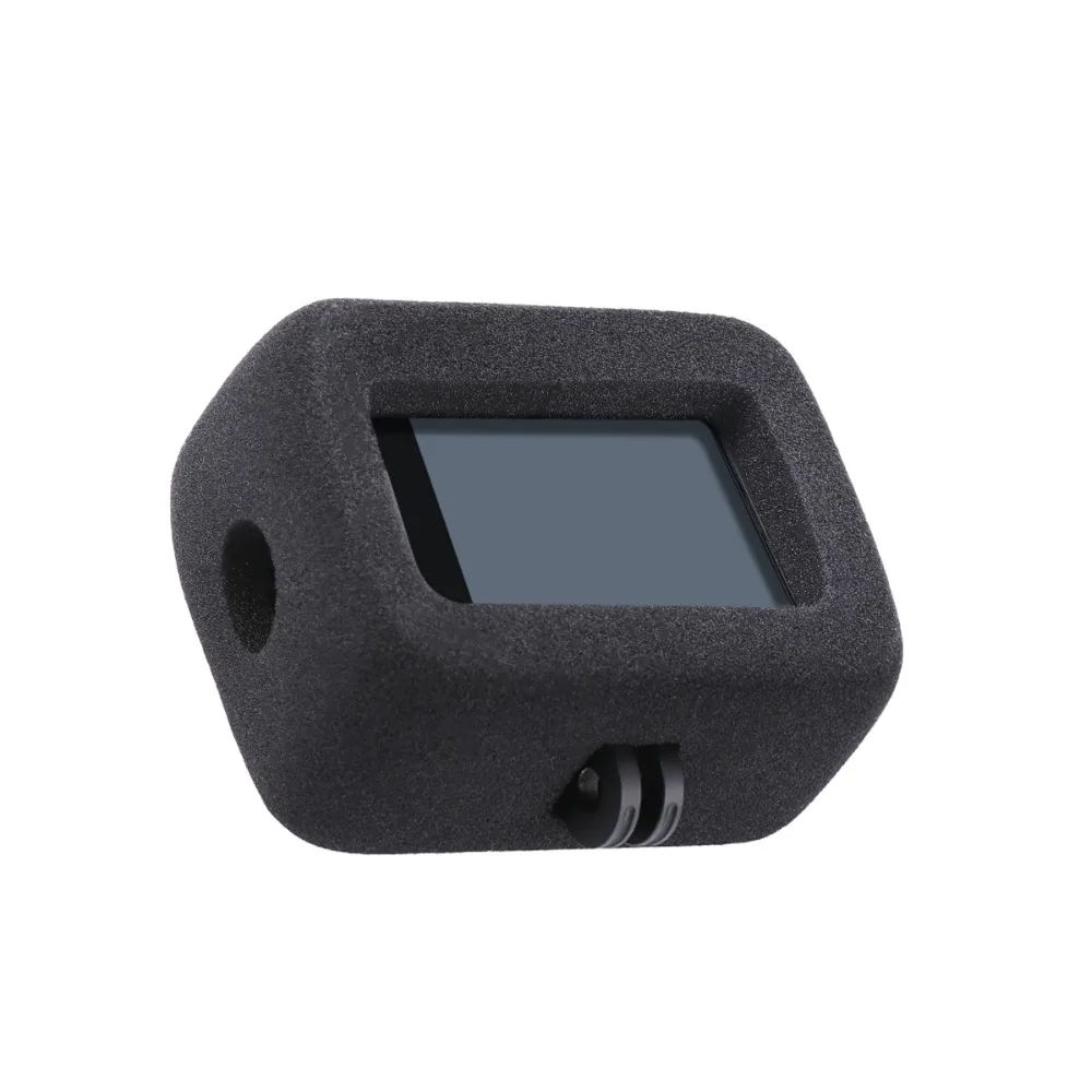 Windshield Wind Noise Reduction Sponge Foam Case Cover Housing Cap For 8 Black Action Camera Accessories |