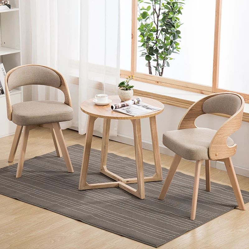 Modern Simple Solid Wood Rotary Dining Chairs Balcony Dining Room Cloth Armchair Study Computer Wooden Chair Coffee Shop Chair
Modern Simple Solid Wood Rotary Dining Chairs Balcony Dining Room Cloth Armchair Study Computer Wooden Chair Coffee Shop Chair