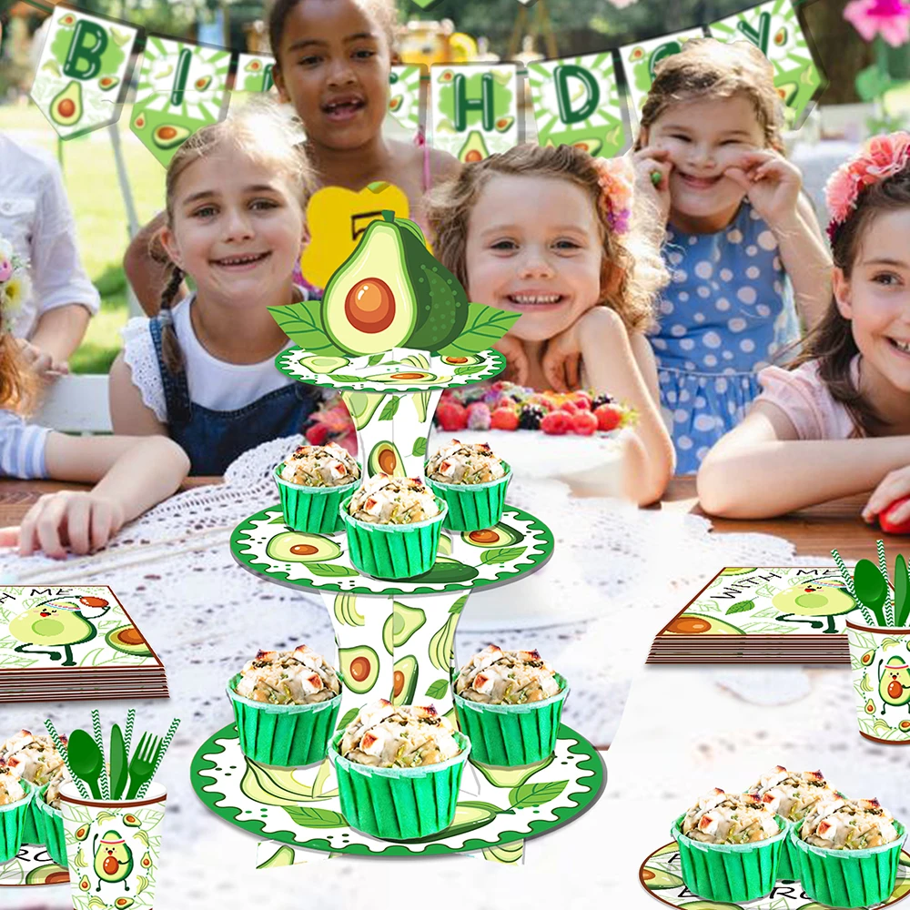 3-layers Hawaii Summer Fruit Cartoon Avocado Birthday Party Cupcake Display Stand Baby Shower Party Cake Backdrops Decorations
3-layers Hawaii Summer Fruit Cartoon Avocado Birthday Party Cupcake Display Stand Baby Shower Party Cake Backdrops Decorations