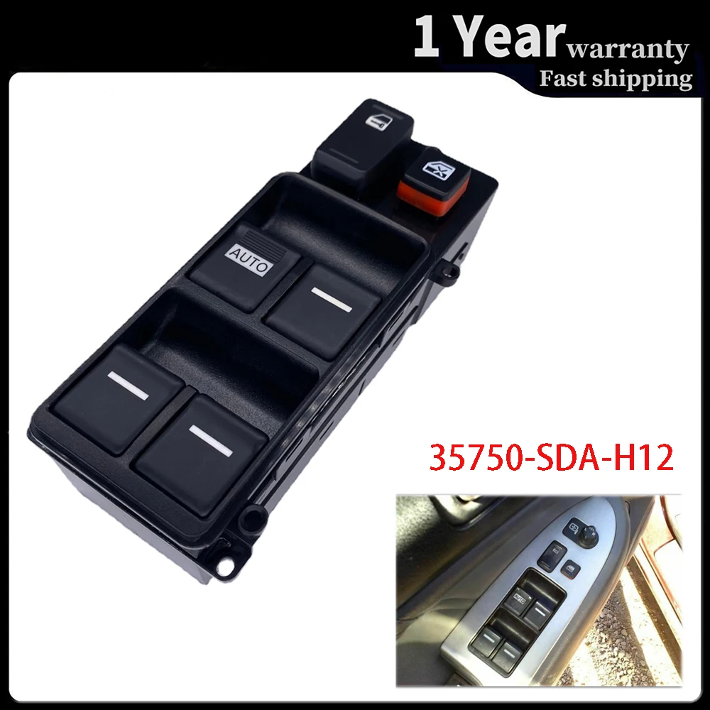 Power Master Window Switch Control Button for Honda Accord 2003 2004 2005 2006 2007 35750-SDA-H12 35750-SEA-G02 35750-SEA-G03
Power Master Window Switch Control Button for Honda Accord 2003 2004 2005 2006 2007 35750-SDA-H12 35750-SEA-G02 35750-SEA-G03