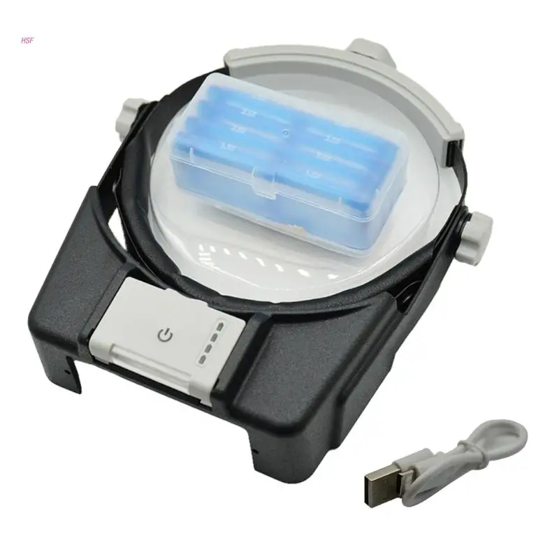 4LED Head-Mounted Illuminating Microscope Headband Repair LED Lamp Magnifier
4LED Head-Mounted Illuminating Microscope Headband Repair LED Lamp Magnifier