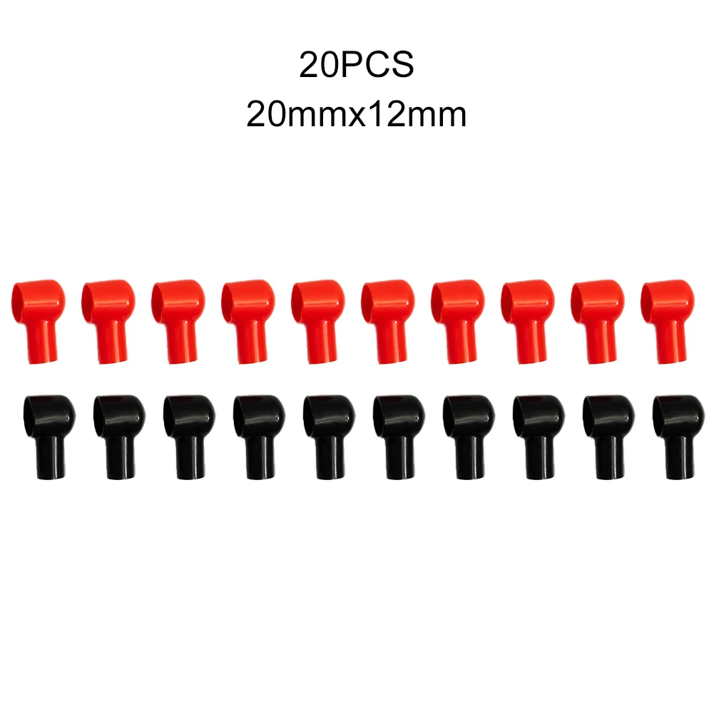 20pcs Car Battery Negative Positive Terminal Covers Cap Boat Insulating Protector Battery Insulating Covers Car Accessories
20pcs Car Battery Negative Positive Terminal Covers Cap Boat Insulating Protector Battery Insulating Covers Car Accessories