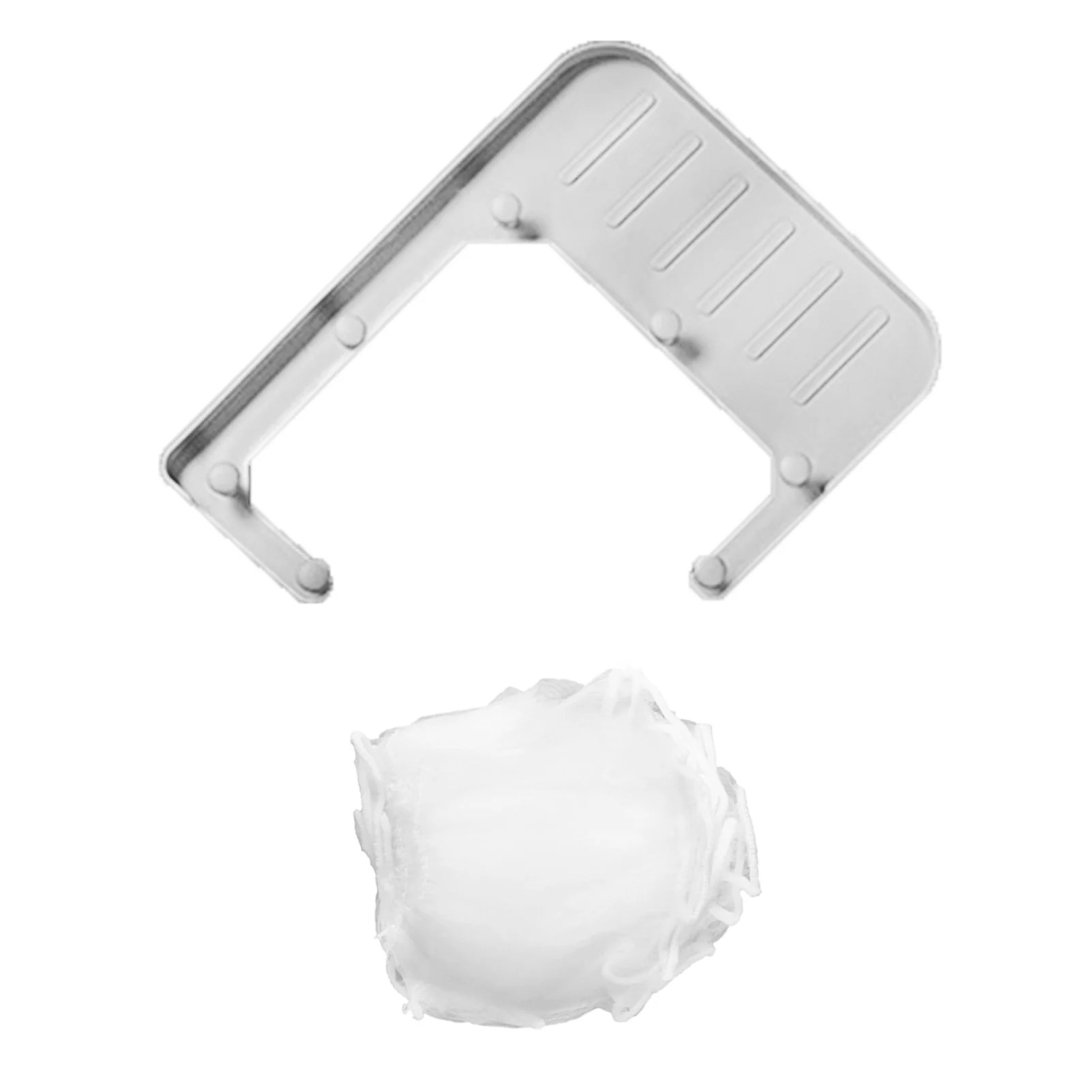 Kitchen Sink Strainer Tri-Holder Filter With 100pcs Strainer Bag Vegetable Filter Kitchen Accessories
Kitchen Sink Strainer Tri-Holder Filter With 100pcs Strainer Bag Vegetable Filter Kitchen Accessories