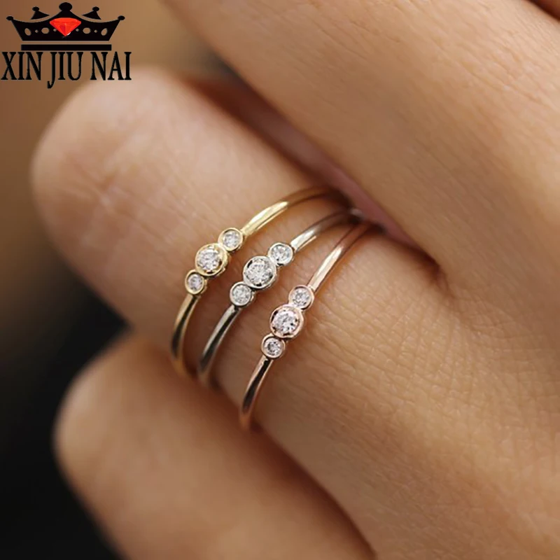 Simple Fashion Design Rose Gold/wedding Lady Ring Bright Zircon CZ Elegant Lady's Exclusive Leisure Jewelry Gift women's rings
Simple Fashion Design Rose Gold/wedding Lady Ring Bright Zircon CZ Elegant Lady's Exclusive Leisure Jewelry Gift women's rings