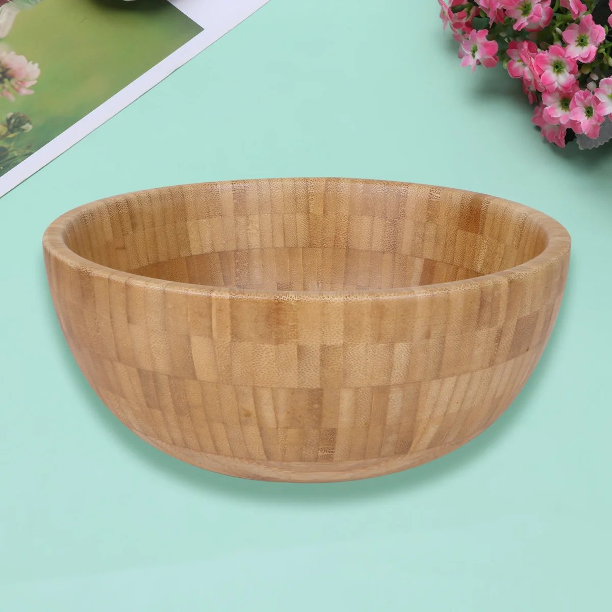 

Italian Pasta Bowls Vintage Wooden Bowl Hand Decor Wooden Serving Bowls Woodsy Decor Bamboo Rice Bowl Cereal Bowl
