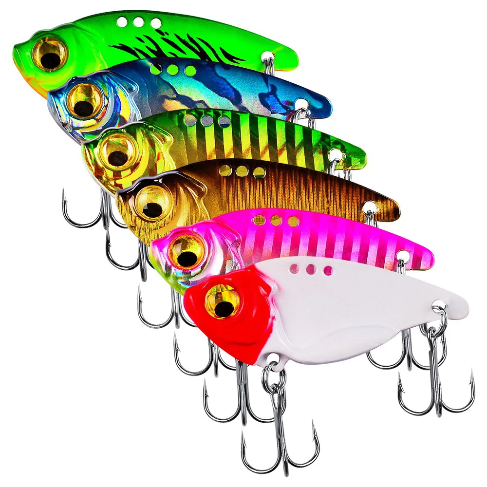 New Fishing Lures Minnow Vib Lure 7g 10g 15g With Treble Hook Metal Bait Sinking Hard Lure Wobblers For Bass Trout Carp Fishing
New Fishing Lures Minnow Vib Lure 7g 10g 15g With Treble Hook Metal Bait Sinking Hard Lure Wobblers For Bass Trout Carp Fishing