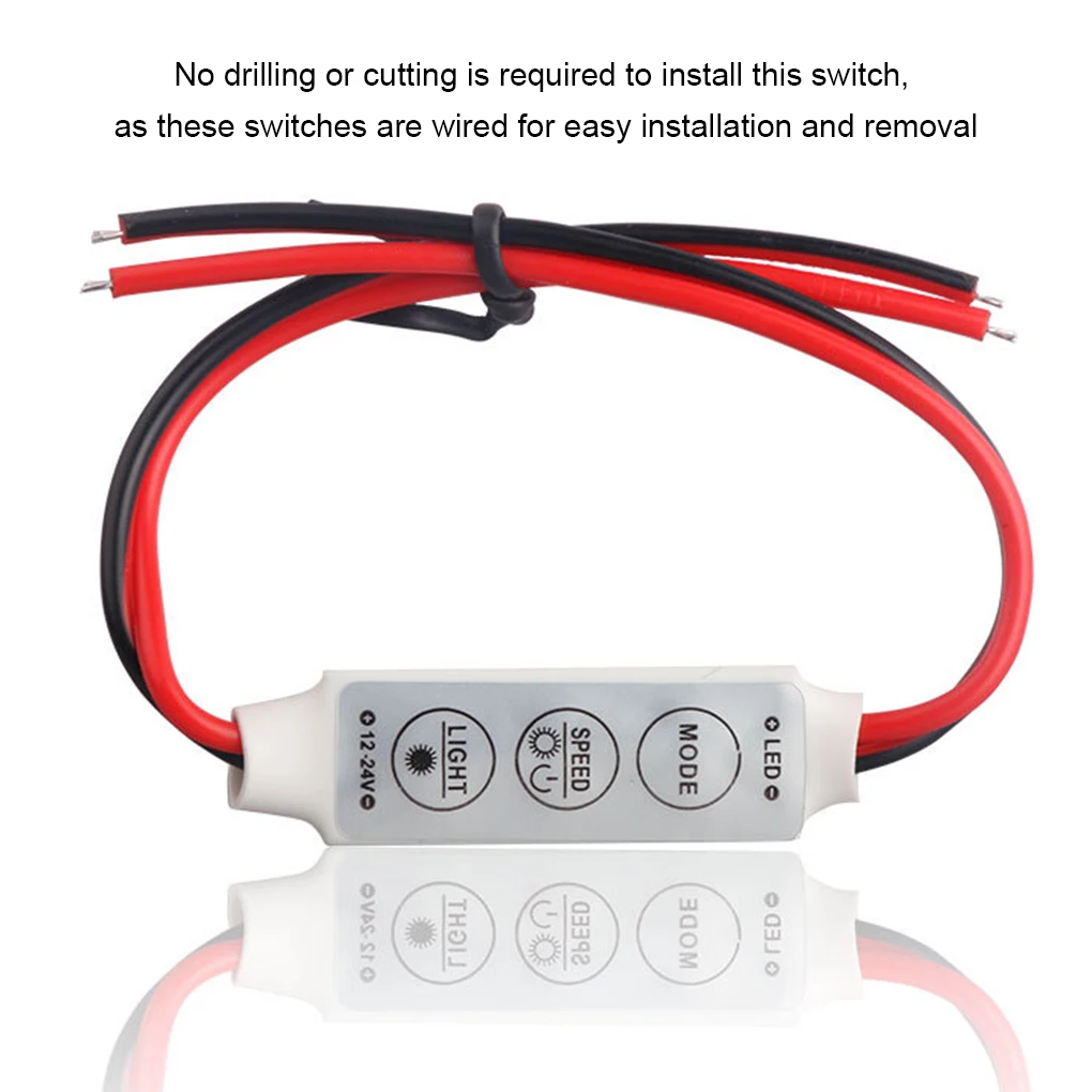 2 Pieces Living Room Bedroom 5 Mode Mini Light Brightness Controller Home Office Lamp Dimmer Lighting Accessories
2 Pieces Living Room Bedroom 5 Mode Mini Light Brightness Controller Home Office Lamp Dimmer Lighting Accessories
