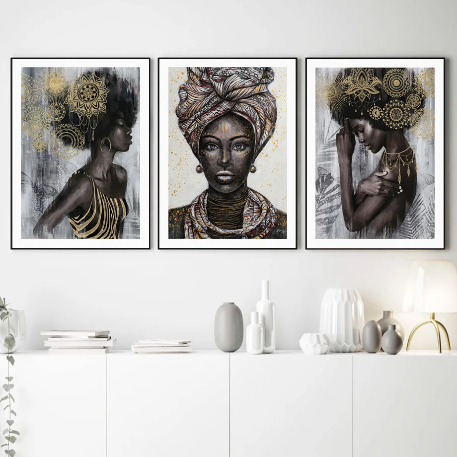 Modern Fashion Black Woman Earrings Necklace Wall Art Canvas Painting Nordic Posters And Prints Wall Pictures For Living Room
Modern Fashion Black Woman Earrings Necklace Wall Art Canvas Painting Nordic Posters And Prints Wall Pictures For Living Room