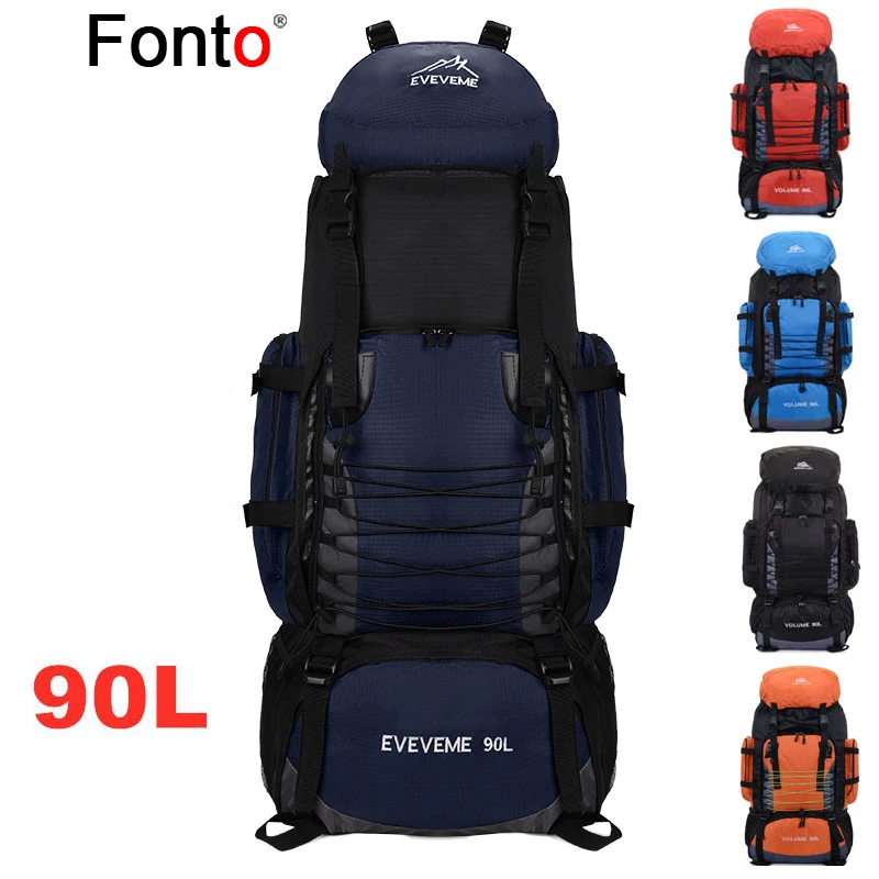 Fonto 90L 70LTravel Camping Backpack Rucksack Hiking Army Climbing Bag Trekking Mountaineering Large Capacitybackpack
Fonto 90L 70LTravel Camping Backpack Rucksack Hiking Army Climbing Bag Trekking Mountaineering Large Capacitybackpack
