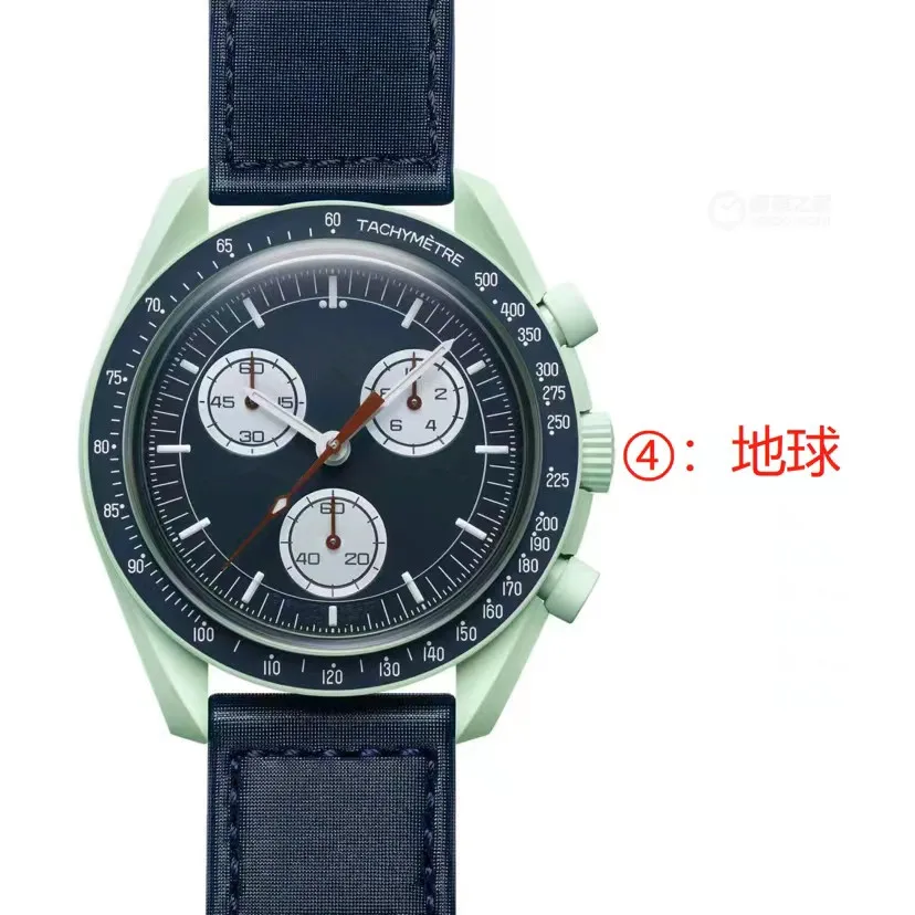2022 New Space Series 6 Hand Functional Speedmaster Planetary Quartz Watch High Quality Ceramic Swatches Venus Mercury
2022 New Space Series 6 Hand Functional Speedmaster Planetary Quartz Watch High Quality Ceramic Swatches Venus Mercury