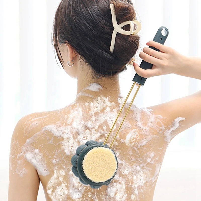 Щетка для мытья с длинной ручкой, полотенце для мытья ванны, Товары для ванной комнаты, мягкая щетка для мытья спины
Щетка для мытья с длинной ручкой, полотенце для мытья ванны, Товары для ванной комнаты, мягкая щетка для мытья спины