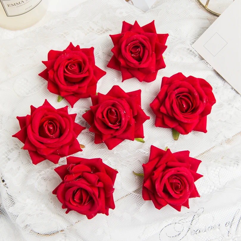 Artificial Flower Wedding Decoration Christmas Wreath Silk Rose Head Wholesale Bridal Accessories
Artificial Flower Wedding Decoration Christmas Wreath Silk Rose Head Wholesale Bridal Accessories