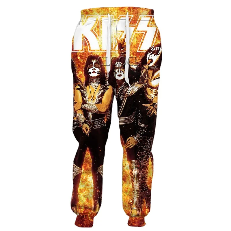 HX Newest Rock Singer KISS Band Trousers Men Women 3D Print Fashion Harajuku Sweatpants Streetwear Pants Drop Shipping
HX Newest Rock Singer KISS Band Trousers Men Women 3D Print Fashion Harajuku Sweatpants Streetwear Pants Drop Shipping