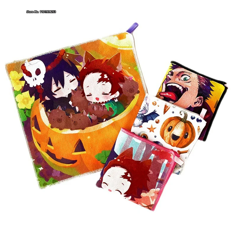 New Cartoon Demon Slayer 30*30cm Small Square Cartoon 3D Digital Printing Kitchen Hand Wipe Absorbent Towel
New Cartoon Demon Slayer 30*30cm Small Square Cartoon 3D Digital Printing Kitchen Hand Wipe Absorbent Towel