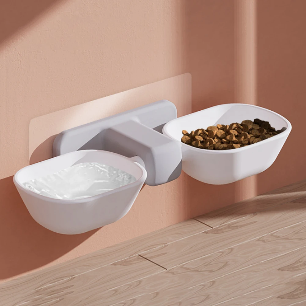 Wall Mounted Double Pet Bowls with Moisture-proof Cats Dogs Automatic Adjustable Drinking Dish Food Water Feeder Pet Feeding
Wall Mounted Double Pet Bowls with Moisture-proof Cats Dogs Automatic Adjustable Drinking Dish Food Water Feeder Pet Feeding