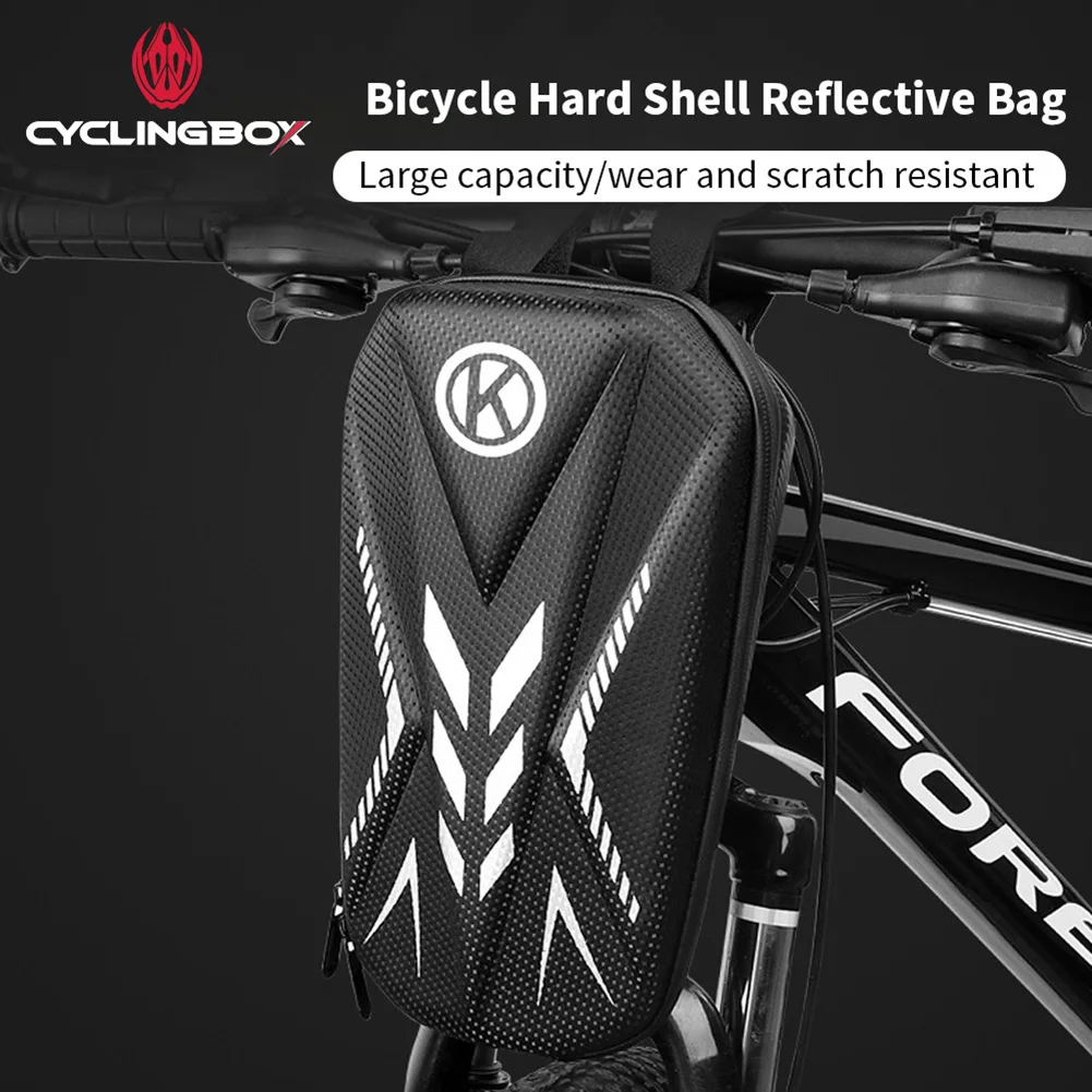 Bicycle Bag Hard Shell 4.8L Large Capacity Riding Road MTB Bike Accessories With Reflective Warning Front Beam Bag
Bicycle Bag Hard Shell 4.8L Large Capacity Riding Road MTB Bike Accessories With Reflective Warning Front Beam Bag