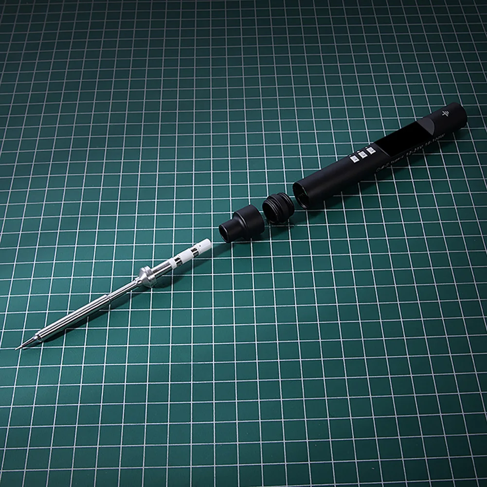 Boutique Tip Fastener Soldering Iron TS Series Type-C 0.96 Inch USB 65W Aluminum Alloy Digital Durable Iron OLED
Boutique Tip Fastener Soldering Iron TS Series Type-C 0.96 Inch USB 65W Aluminum Alloy Digital Durable Iron OLED