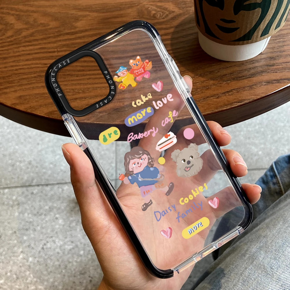 Cartoon Cute Bear Girl Case for iPhone 14ProMax 14Plus 13 12 11 Pro Max Luxury Soft Transparent Silicone Protection Back Cover
Cartoon Cute Bear Girl Case for iPhone 14ProMax 14Plus 13 12 11 Pro Max Luxury Soft Transparent Silicone Protection Back Cover