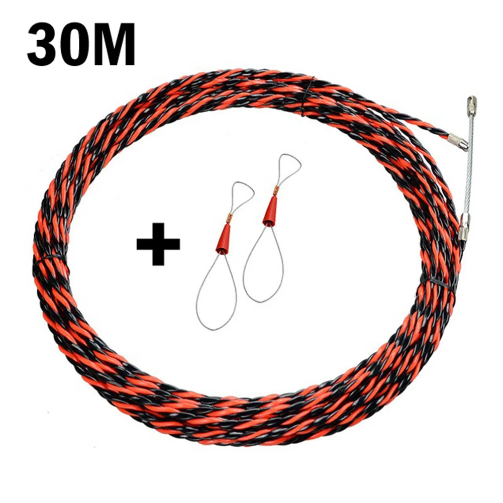 Electrician Cable Threading Device Wire Guider Running Electrical Wire Threader Running Puller Lead Construction Tools 5/15/30m
Electrician Cable Threading Device Wire Guider Running Electrical Wire Threader Running Puller Lead Construction Tools 5/15/30m