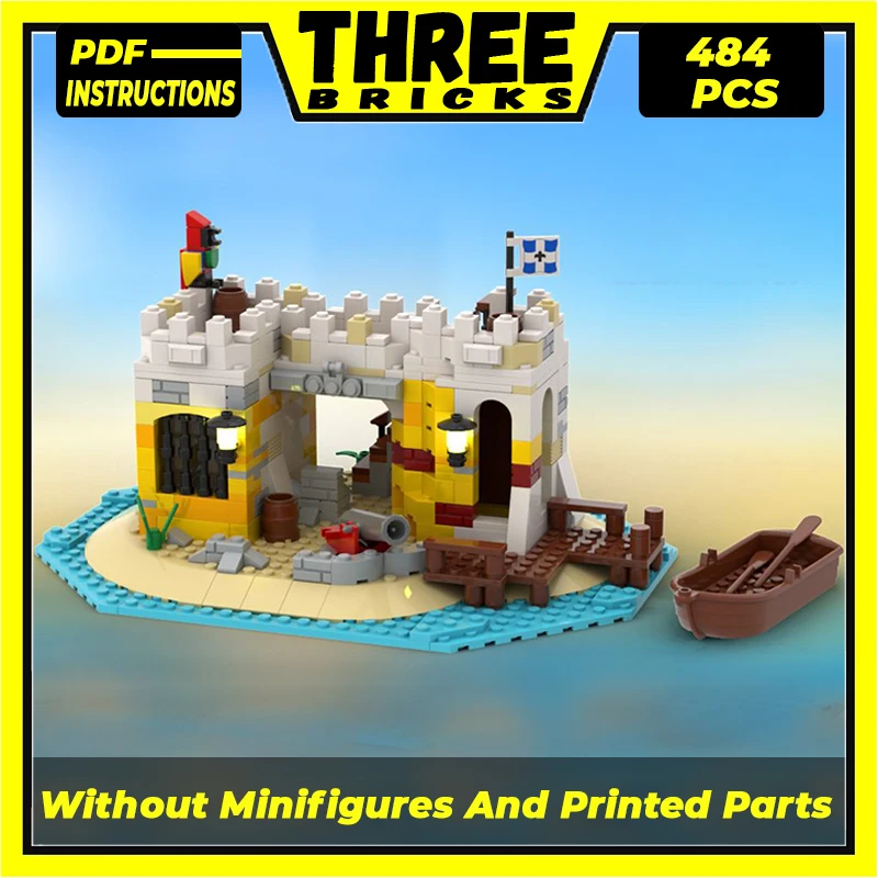 Moc Building Blocks Fortress Model Coastal Defense Castle Technical Bricks DIY Assembly Construction Toys For Kids Holiday Gifts
Moc Building Blocks Fortress Model Coastal Defense Castle Technical Bricks DIY Assembly Construction Toys For Kids Holiday Gifts