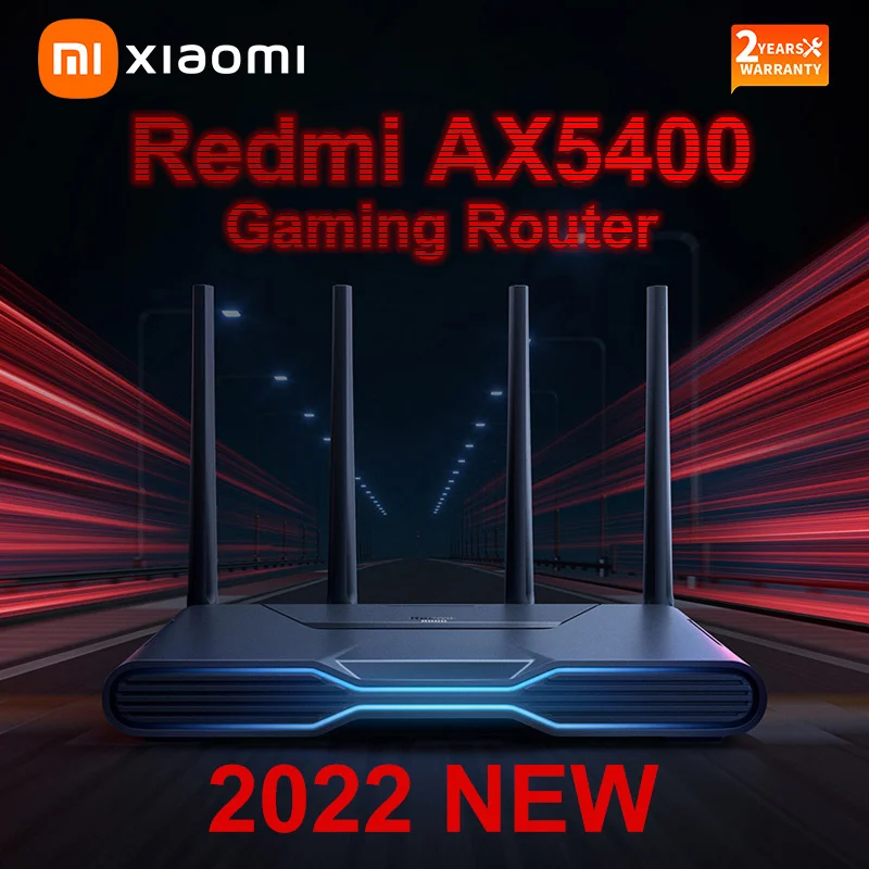 Xiaomi Redmi gaming wifi router ax5400 mesh wifi 6 2.5Gbps rgb lighting effects game acceleration dedicated gaming network port
Xiaomi Redmi gaming wifi router ax5400 mesh wifi 6 2.5Gbps rgb lighting effects game acceleration dedicated gaming network port