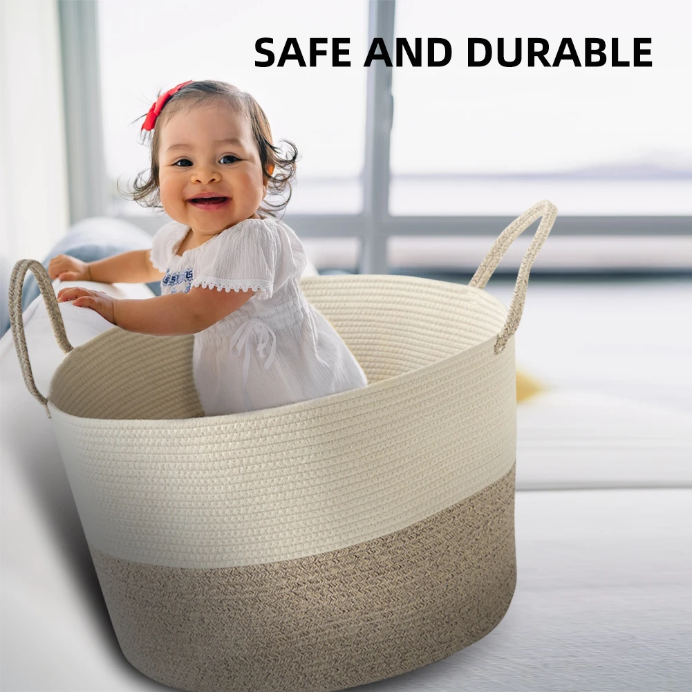 Laundry Basket Dirty Clothes Storage Basket For Kids Toy Sundries Books Dog Toys Organizer Box Toy Basket with Handle Storage
Laundry Basket Dirty Clothes Storage Basket For Kids Toy Sundries Books Dog Toys Organizer Box Toy Basket with Handle Storage