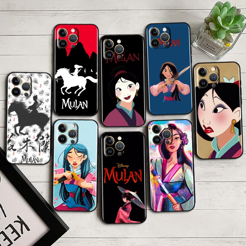 Girl Mulan Cool Black Phone Case For iPhone 14 13 12 Mini 11 XS Pro Max X XR 8 7 6 Plus 5 SE 2020 Soft Cover Shell Capa Coque
Girl Mulan Cool Black Phone Case For iPhone 14 13 12 Mini 11 XS Pro Max X XR 8 7 6 Plus 5 SE 2020 Soft Cover Shell Capa Coque